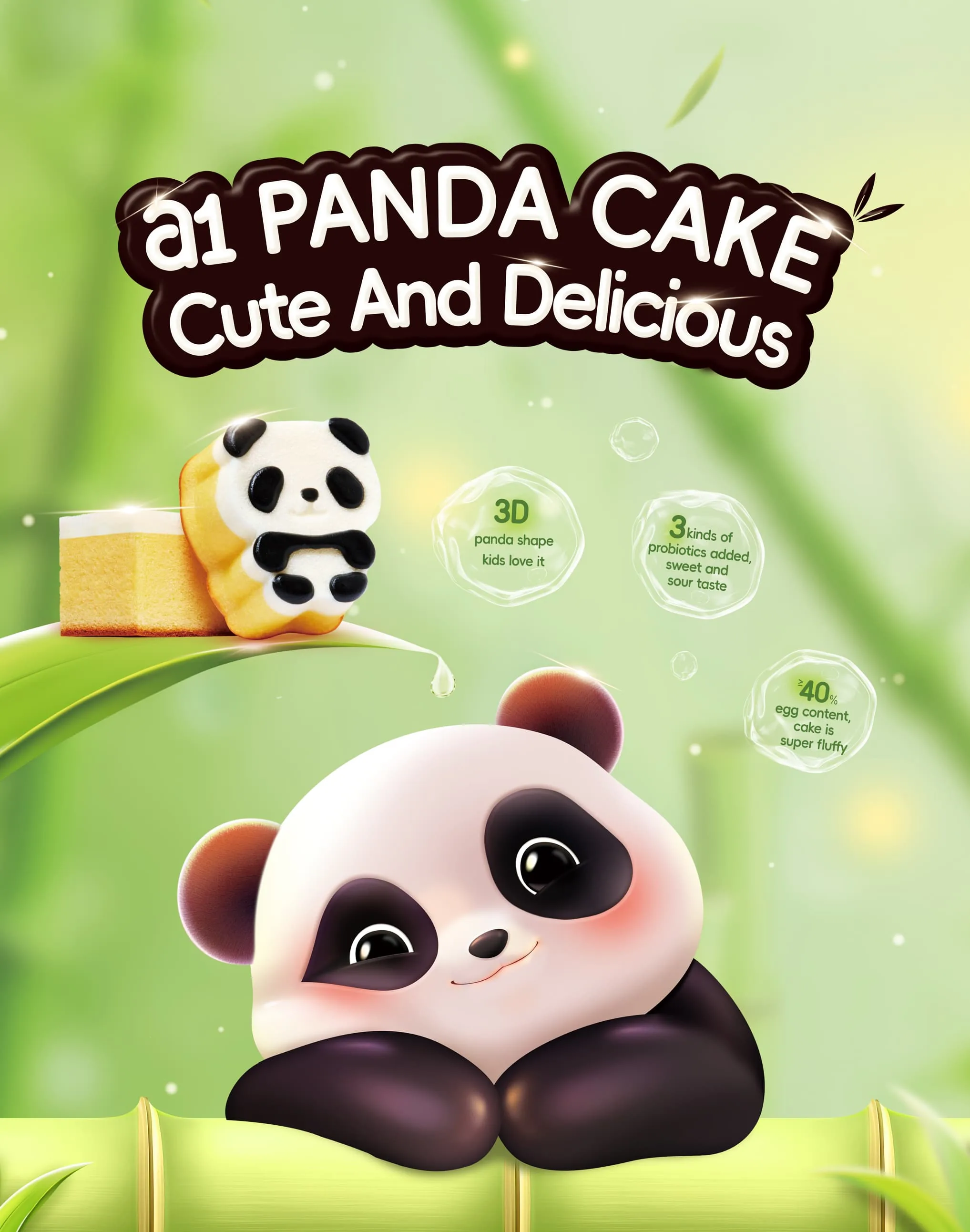 The Innovative Excellence of a1 Snack Lab's Panda Cake