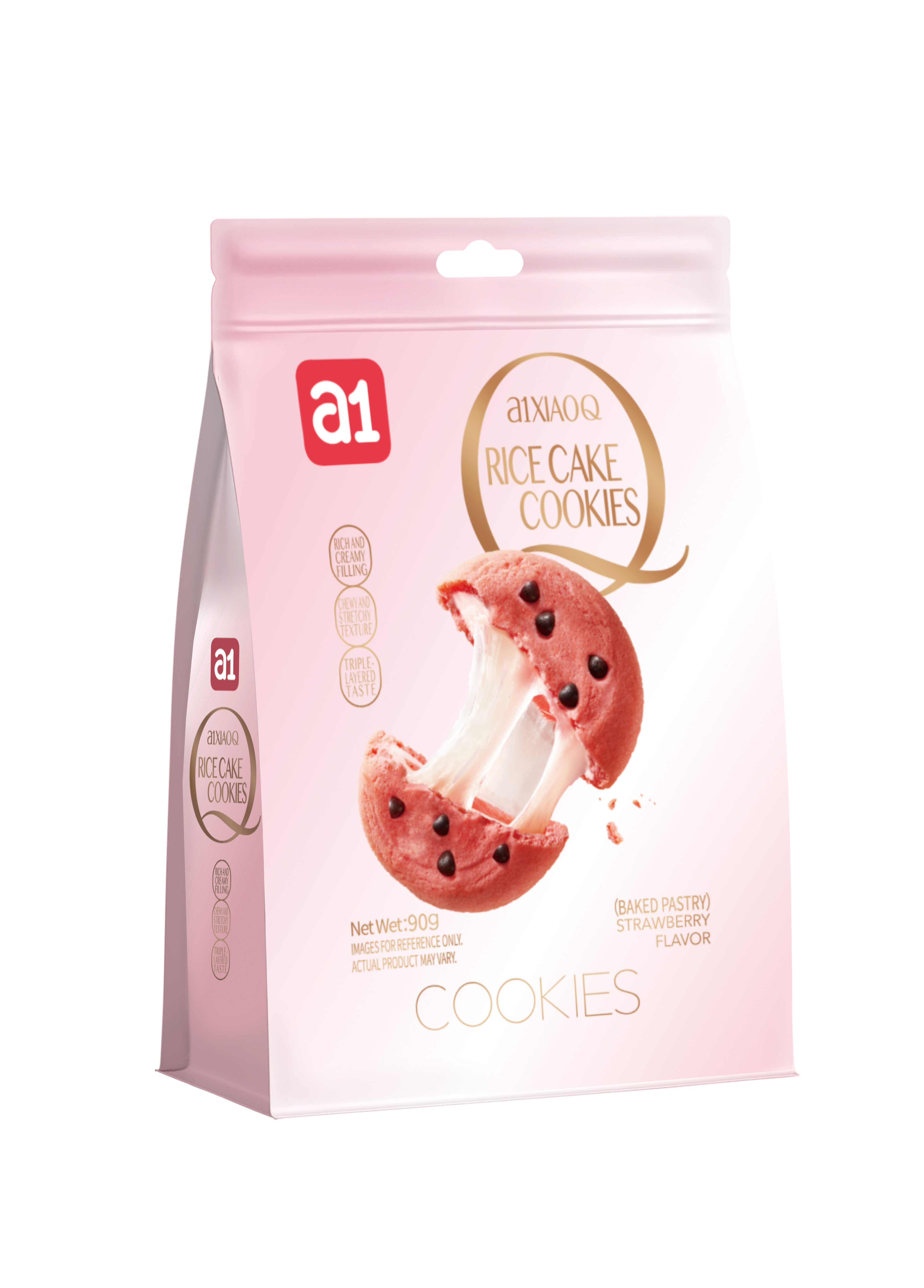 a1 Rice Cake Cookie Strawberry Flavor