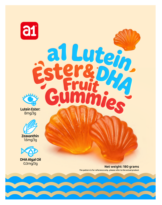 a1 Lutein Ester & DHA Fruit Gummies