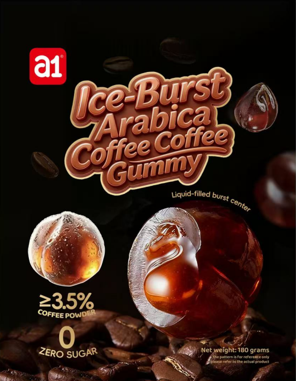 Ice-Burst Arabica Coffee Gummy