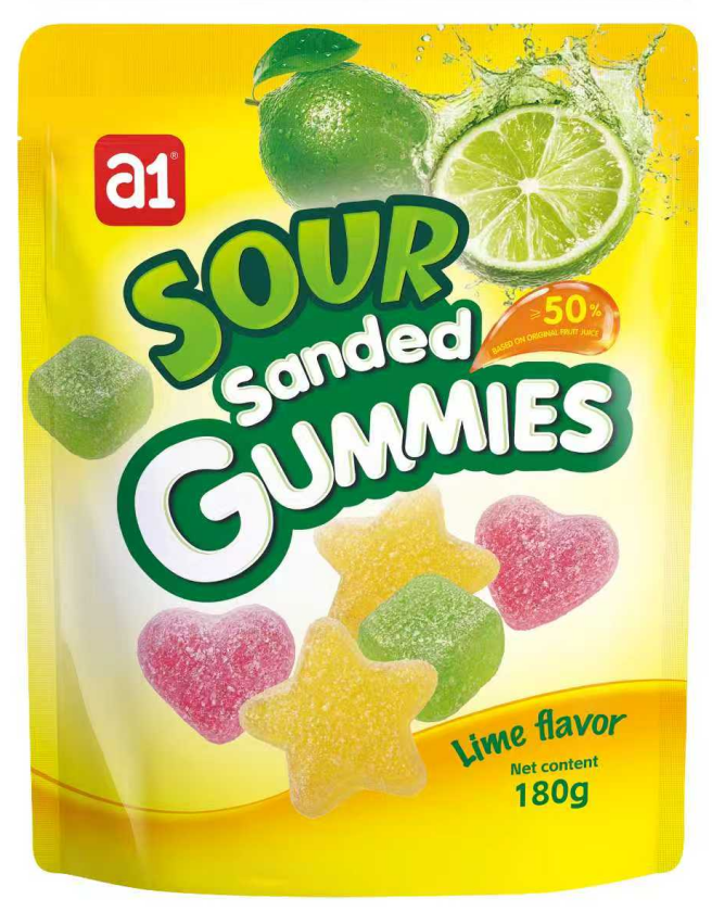 Sour Sanded Gummy (Lime)