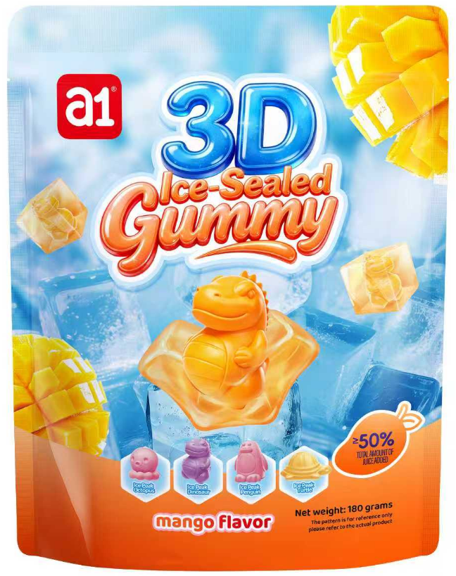 3D Ice-Sealed Gummy (Mango)