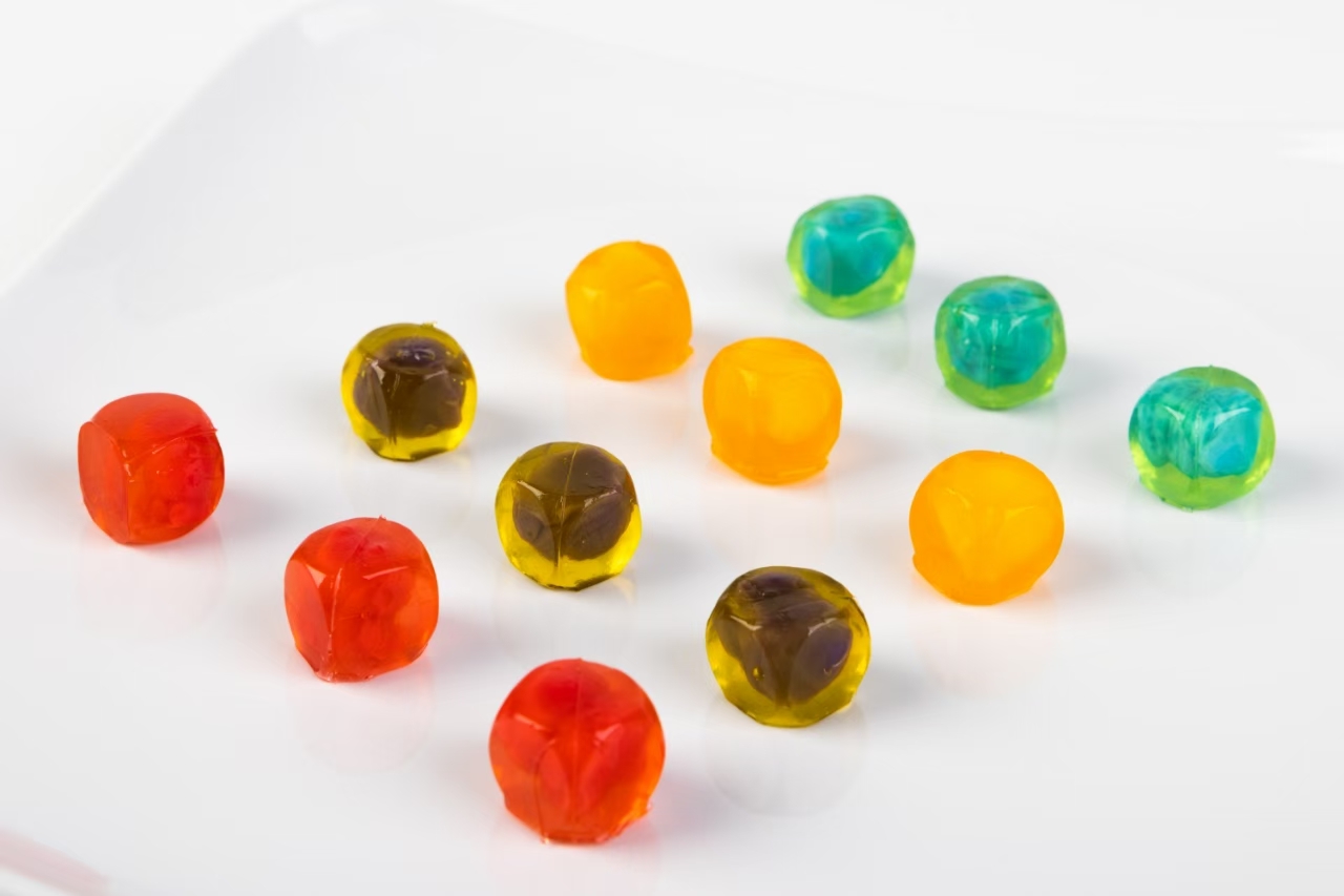 3D Ice-Sealed Gummy (Mango) detail