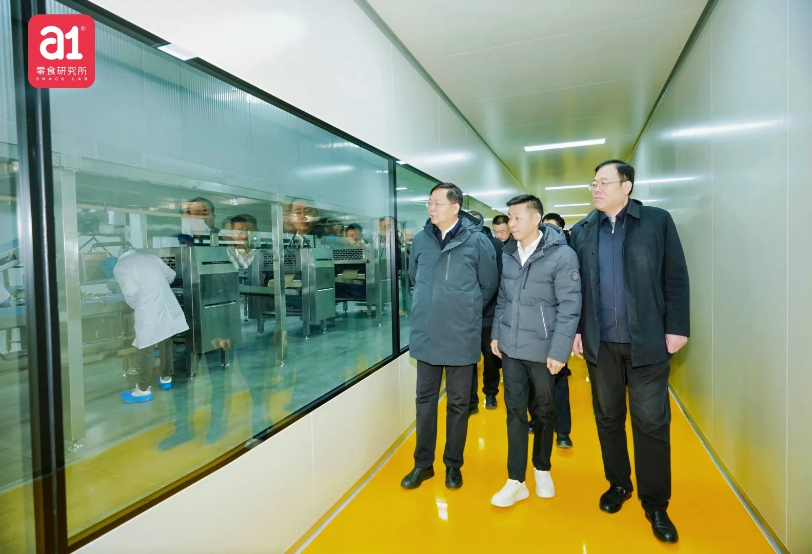 a1 bakery production line at the Dezhou facility — where filling stability is built, not inspected in