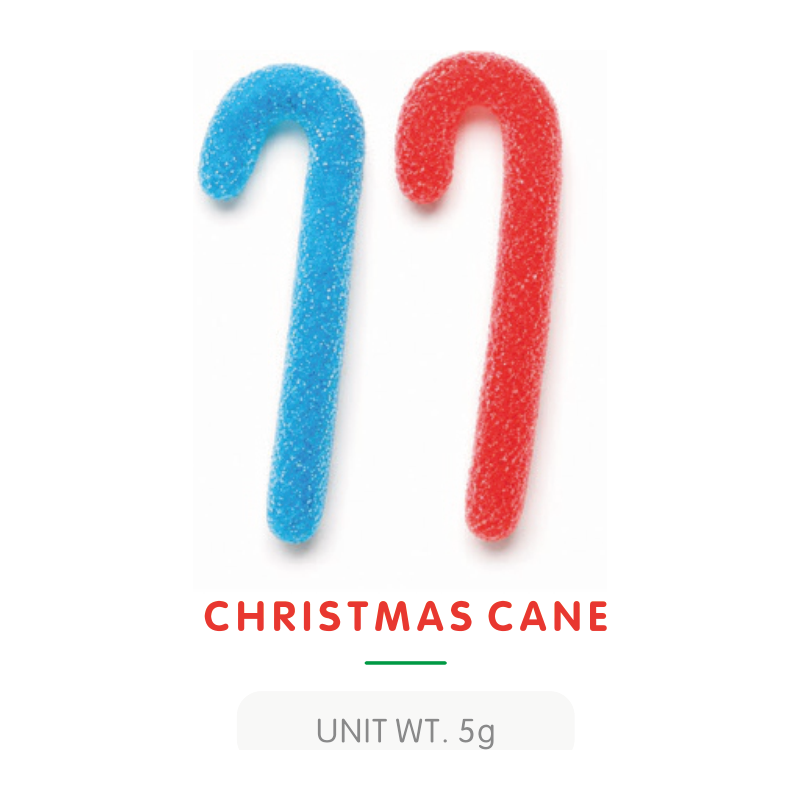 Christmas Cane Gummy Candy
