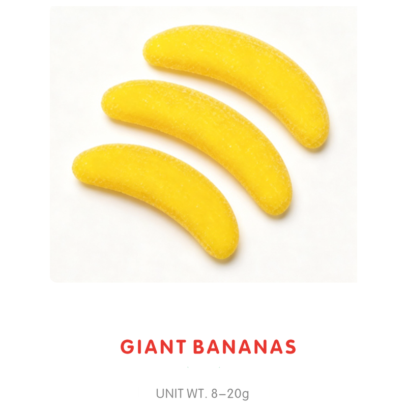 Giant Banana Gummy Candy