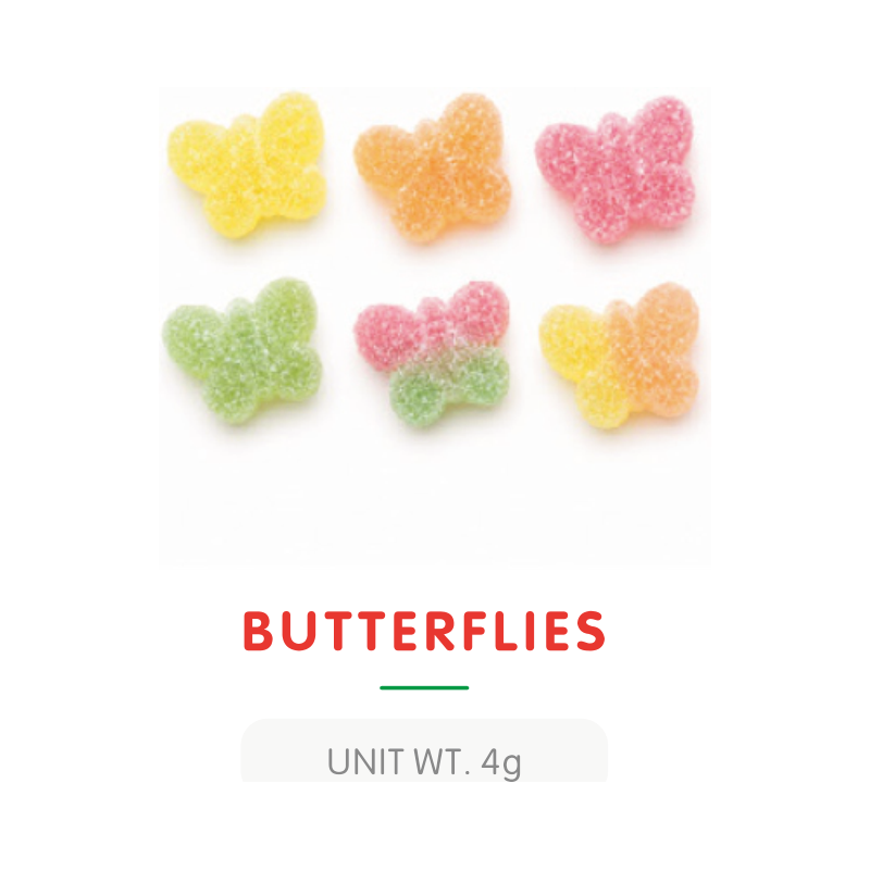 Easter Butterfly Gummy Candy