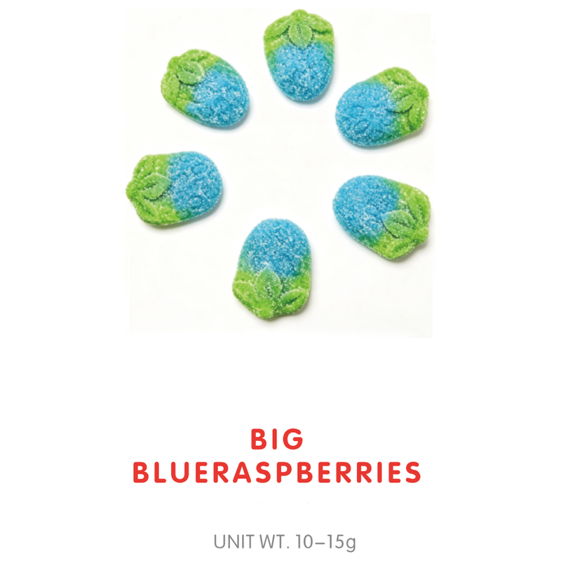 Big Blue Raspberry Gummy Candy