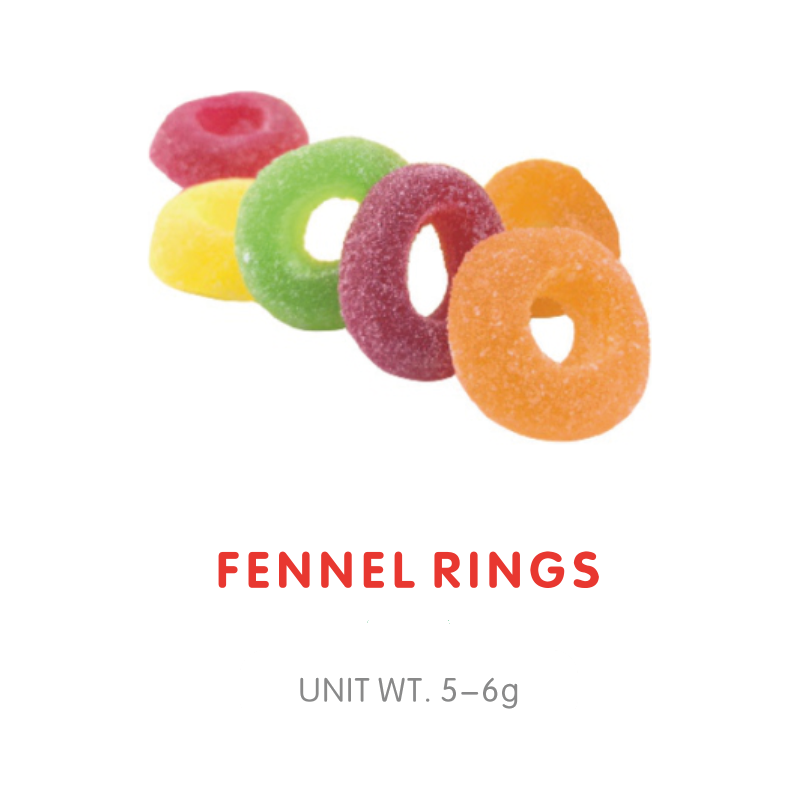 Fennel Ring Gummy Candy