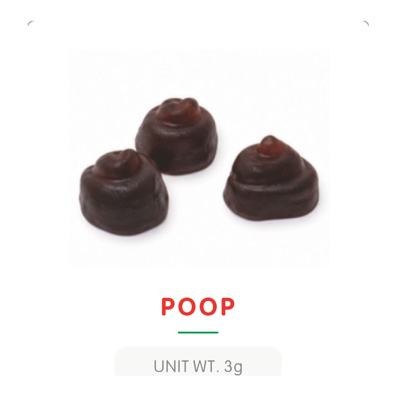 Poop Emoji Gummy Candy