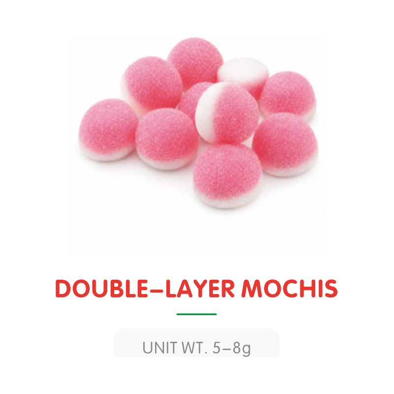 Double Layer Mochi Gummy Candy