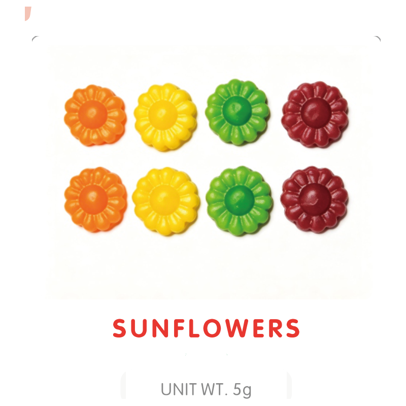 Sunflower Gummy Candy