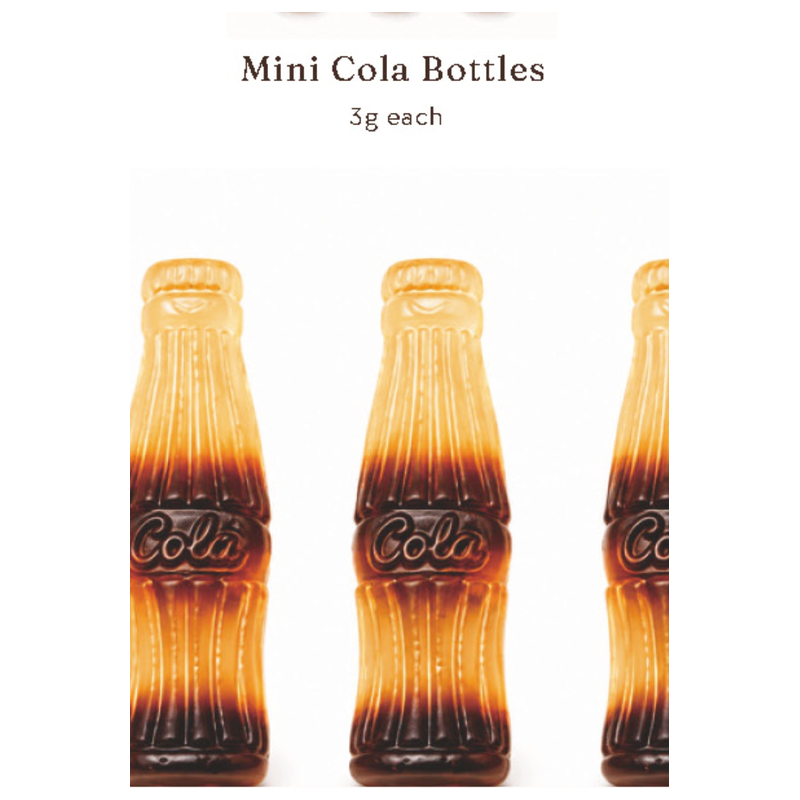 Mini Cola Bottle Gummy Candy
