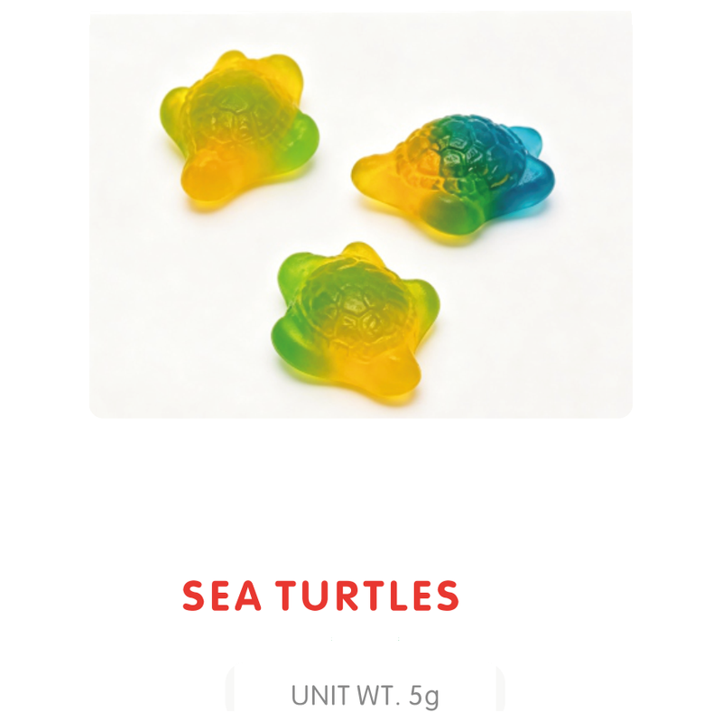 Sea Turtle Gummy Candy
