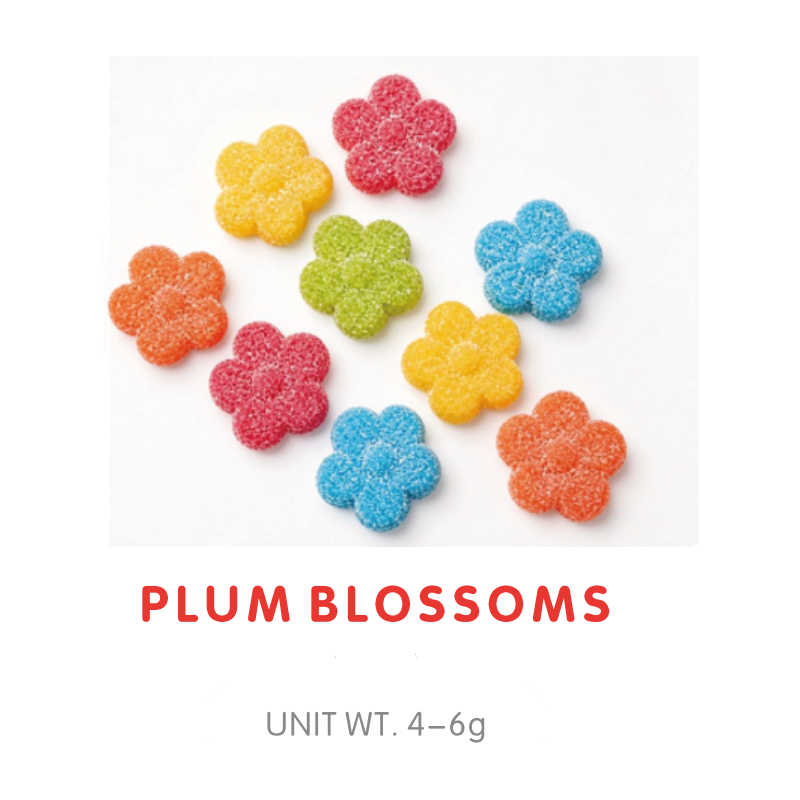 Plum Blossom Gummy Candy