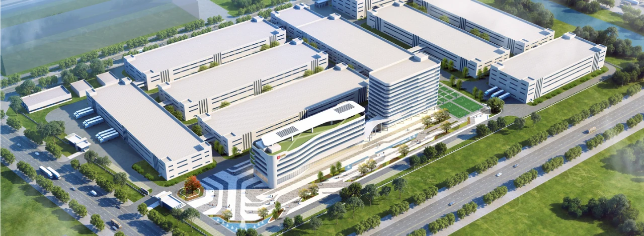 a1 production campus — two bases, eight lines, CNAS-accredited laboratory